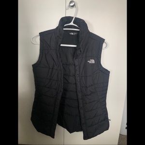 Black North Face Vest
